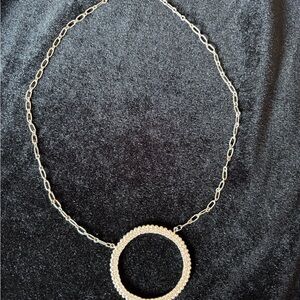 Sabika winter spark Circle Pendant Necklace